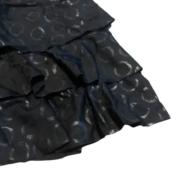 MagicSuit Miracle Suit Strapless Swimsuit Circle Print Tiered Size 8 Women's - Picture 2 of 11